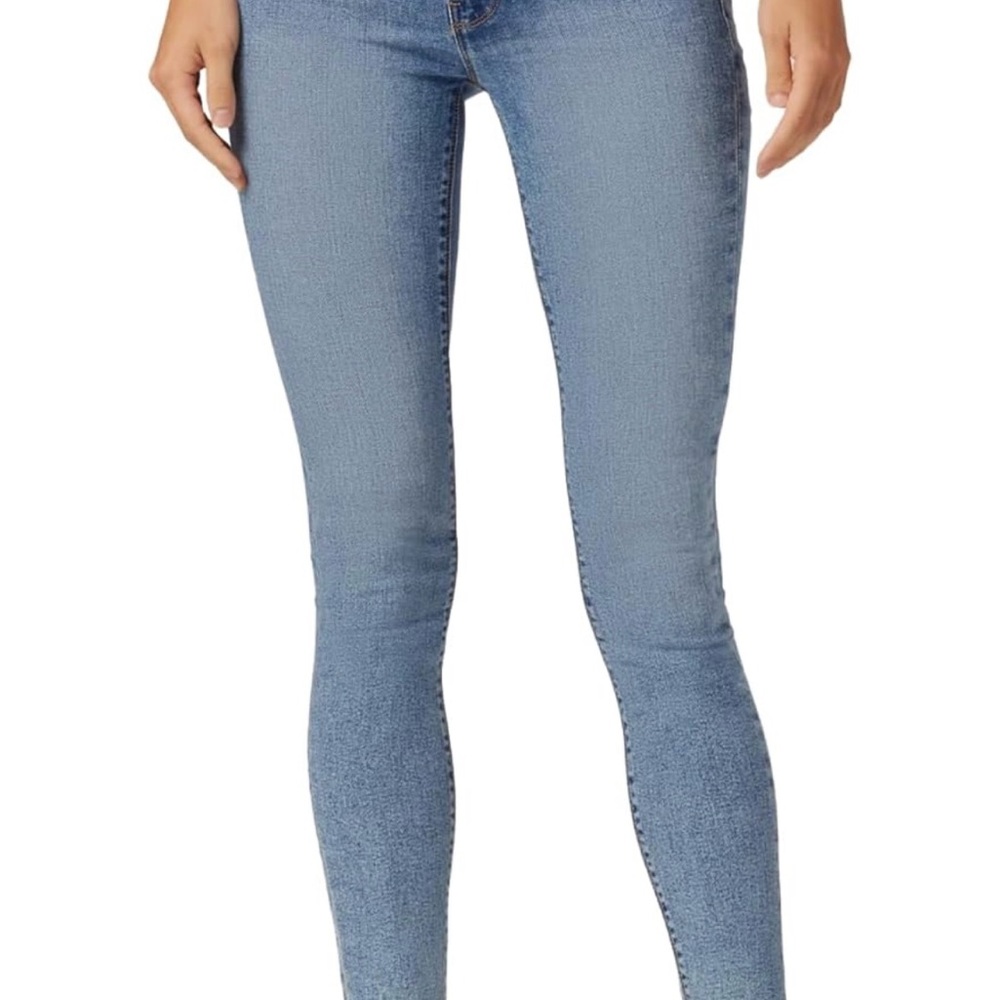 Hudson Jeans High Rise Skinny Ankle Frayed Clean Rivi Wash Women’s 25